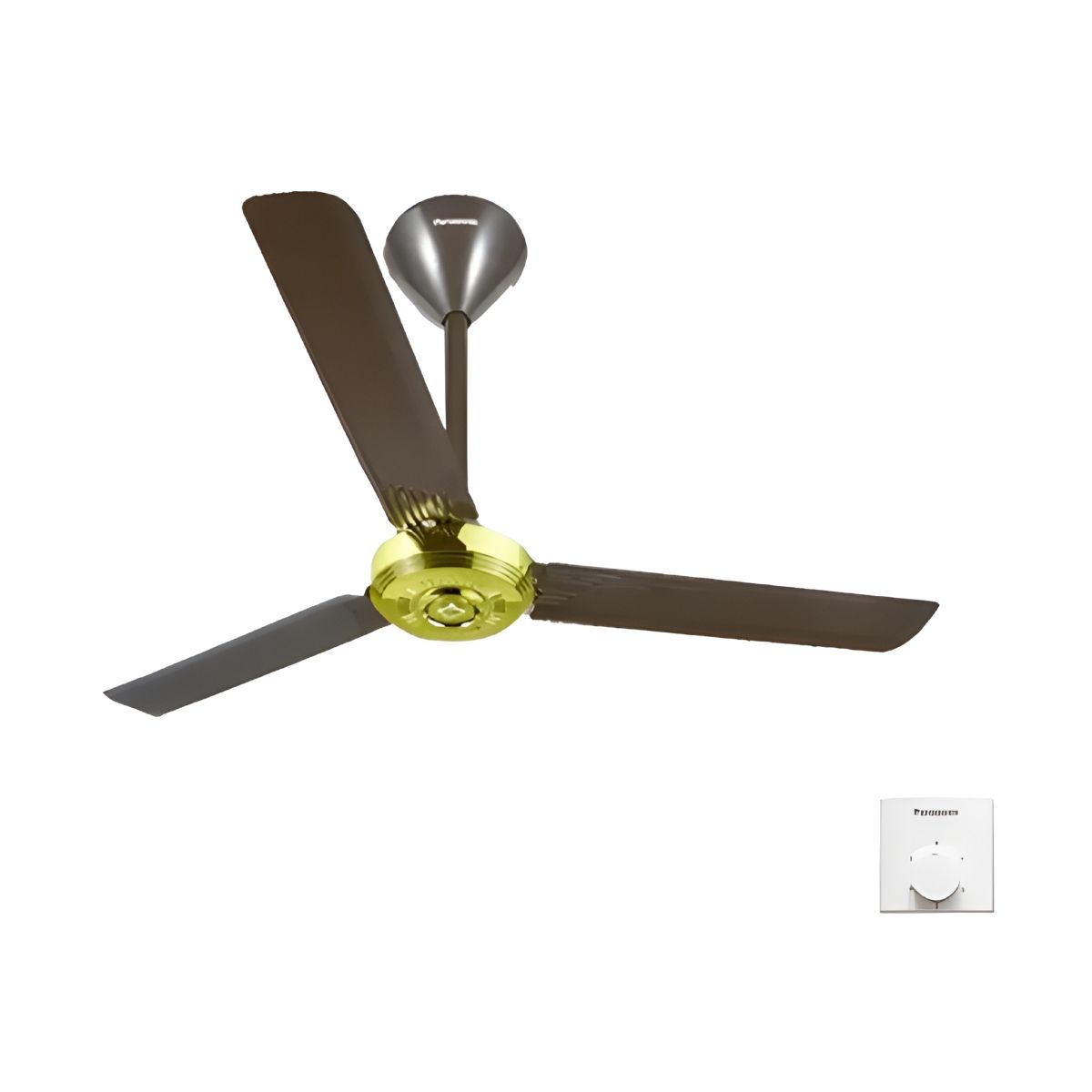 Quạt Trần Panasonic 3 Cánh F-56NCL - Màu Đen Hiện Đại, Ti Quạt 45.7cm